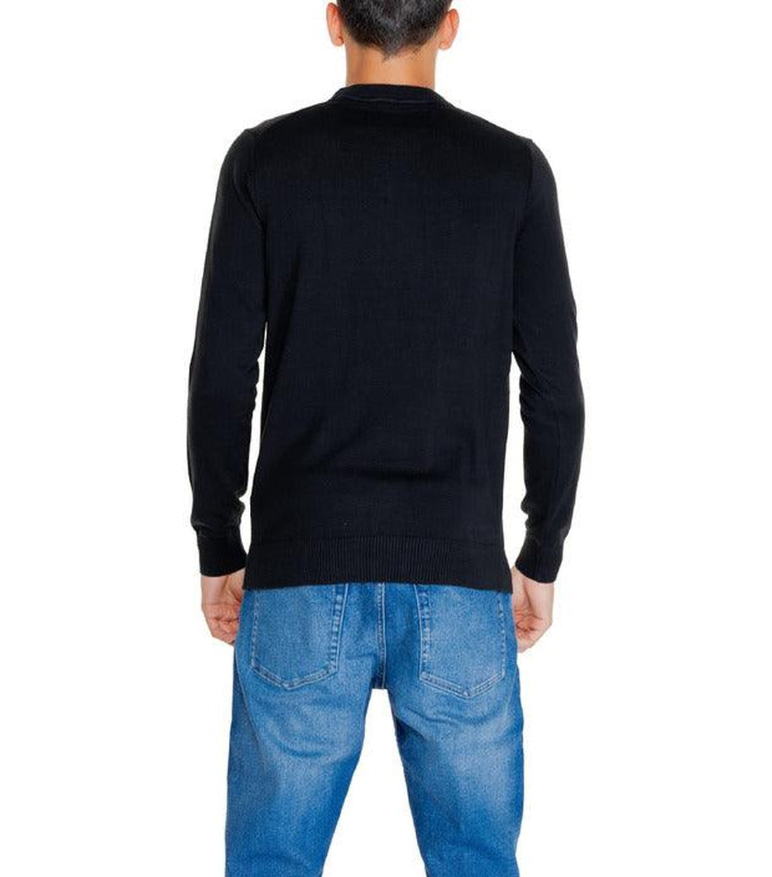 Calvin Klein Jeans Zwart Slim Fit Trui