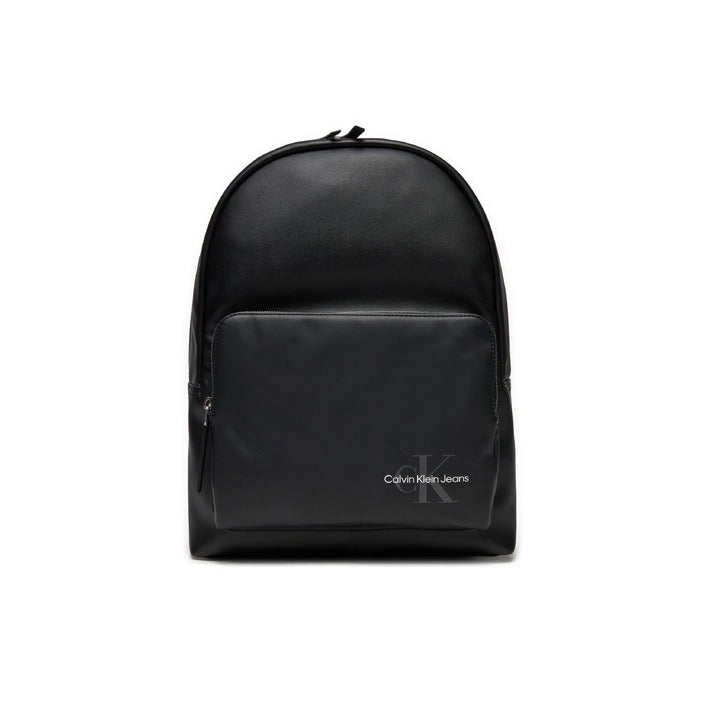 Calvin Klein Mochila de campus suave de monograma negro