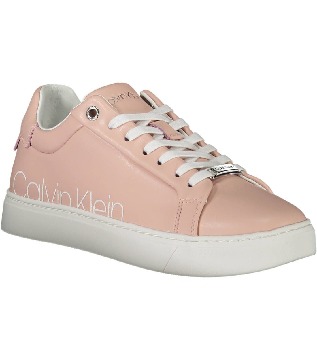 Calvin Klein Chique Roze Sneaker Met Logoaccenten