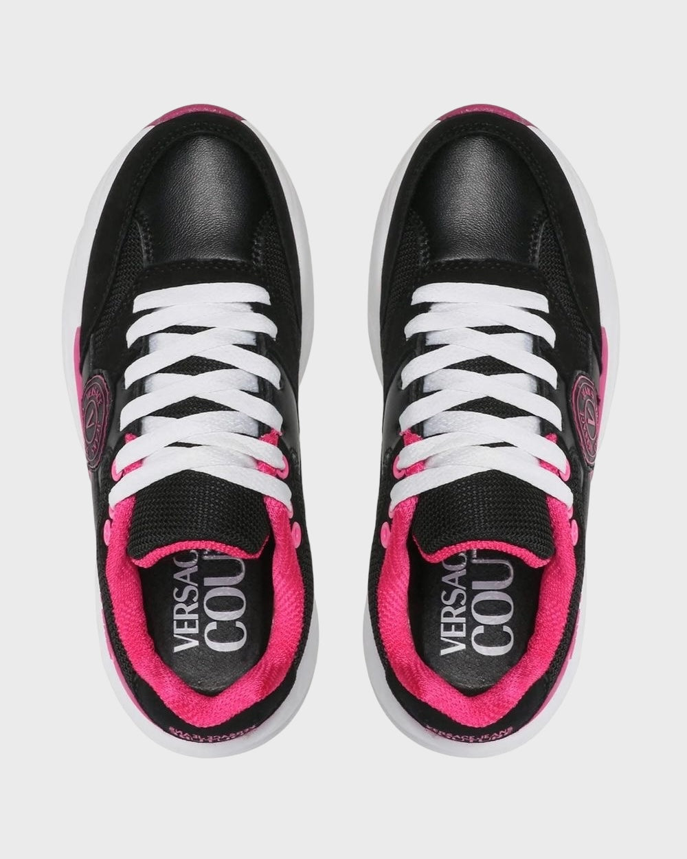 Versace Jeans Couture Zwart / Roze Sneakers