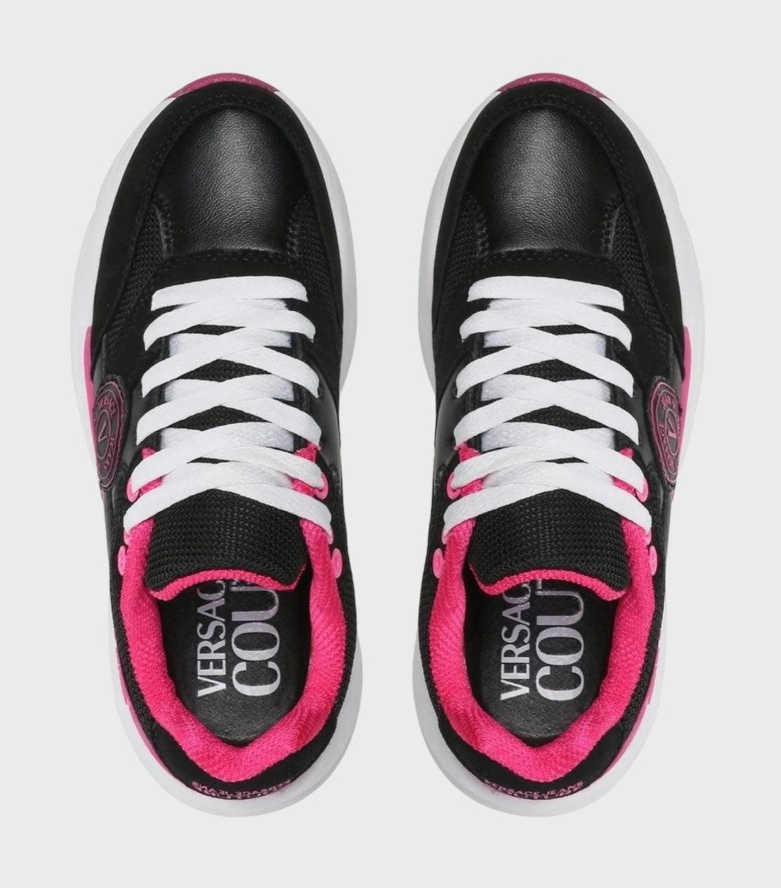 Versace Jeans Couture Roze WAVE DIS. 26 Sneakers