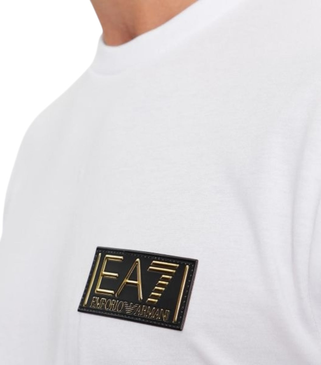 Ea7 Wit Gold Label T-shirt