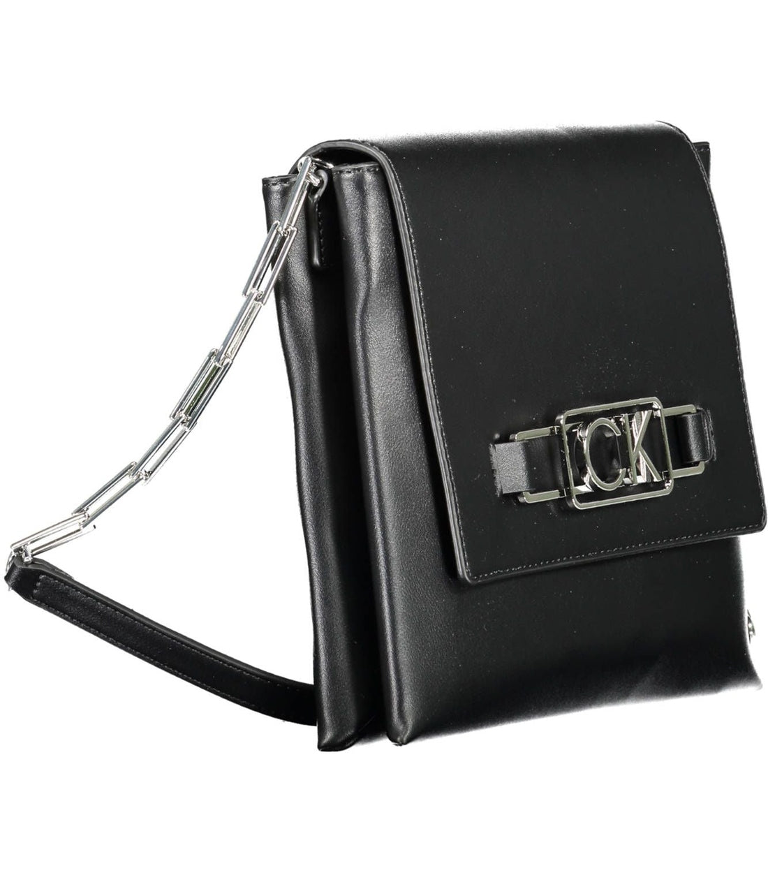 Calvin Klein Elegante Handtas met Dubbel Compartment en Druksluiting