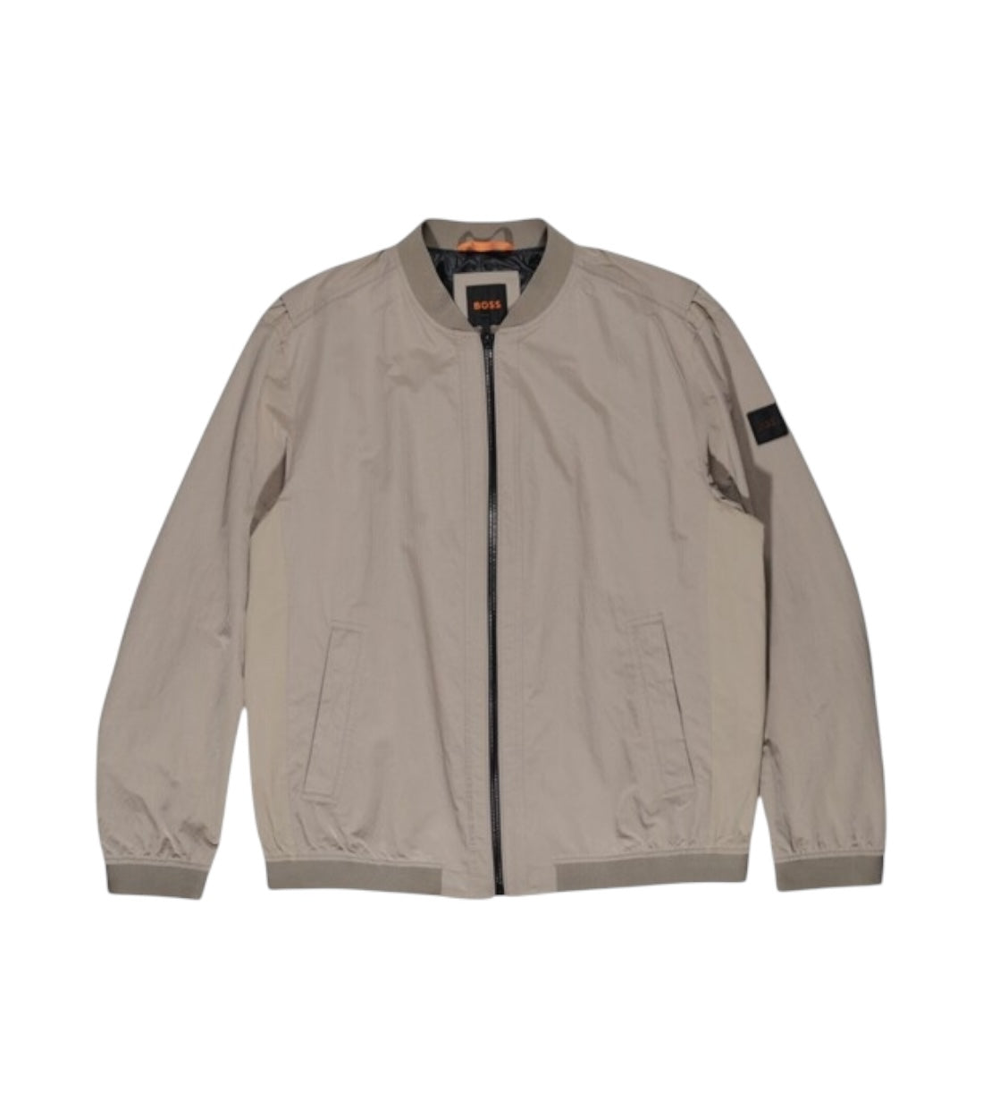 Boss Beige BomberJack Met Logo