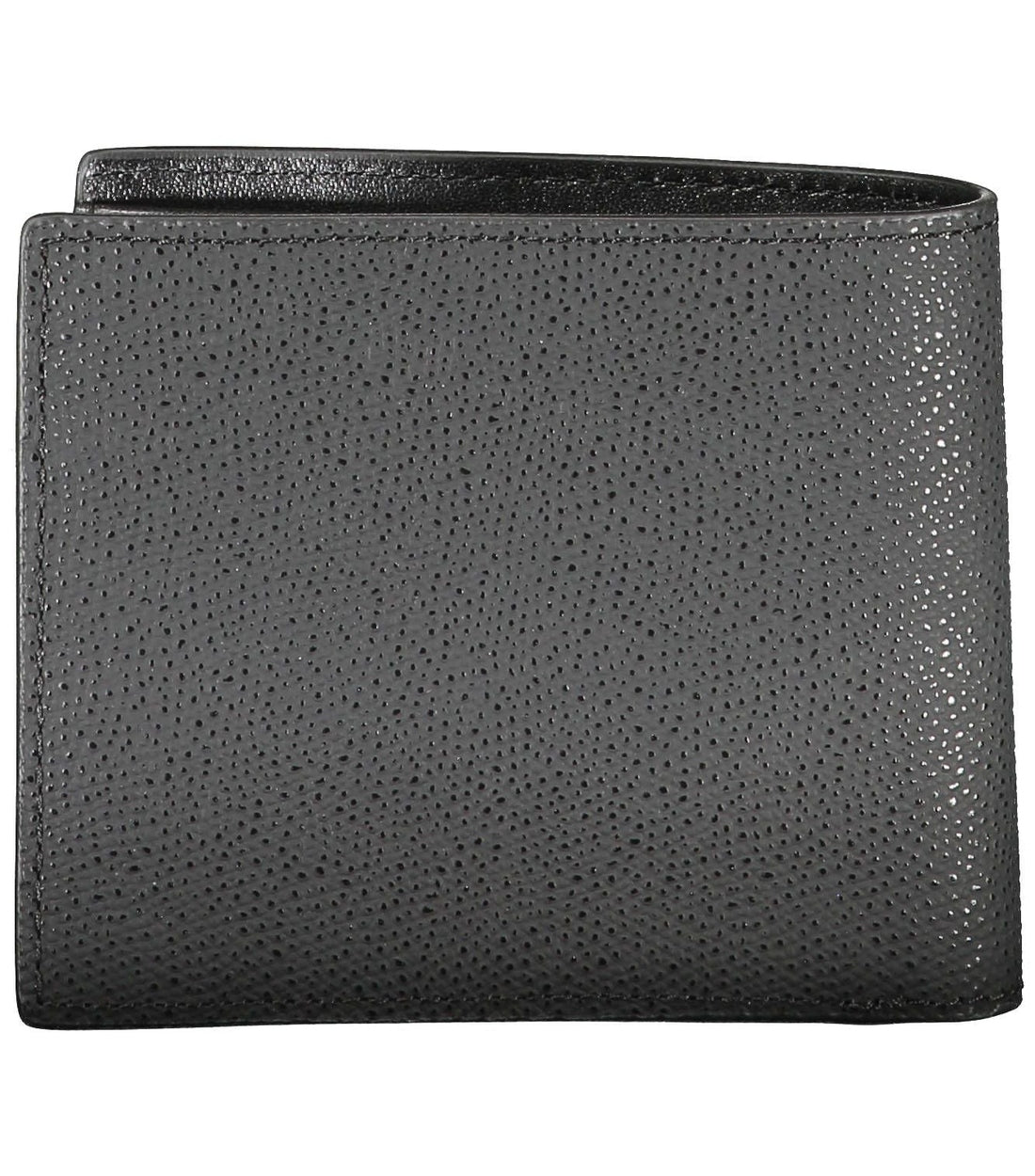 Tommy Hilfiger Elegante Zwarte Bifold Portemonnee met Muntzak