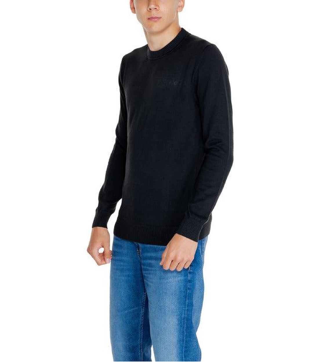 Calvin Klein Jeans Zwart Slim Fit Trui