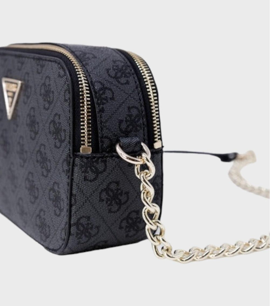 Guess Zwart Noelle Mini 4G Logo Crossbodytas