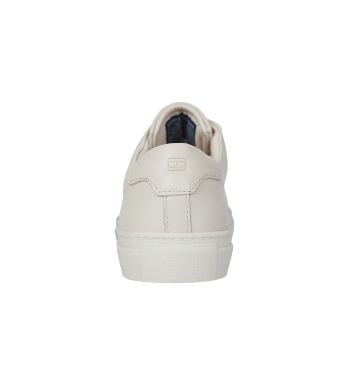 Tommy Hilfiger Beige Sneakers Met Iconische Accenten