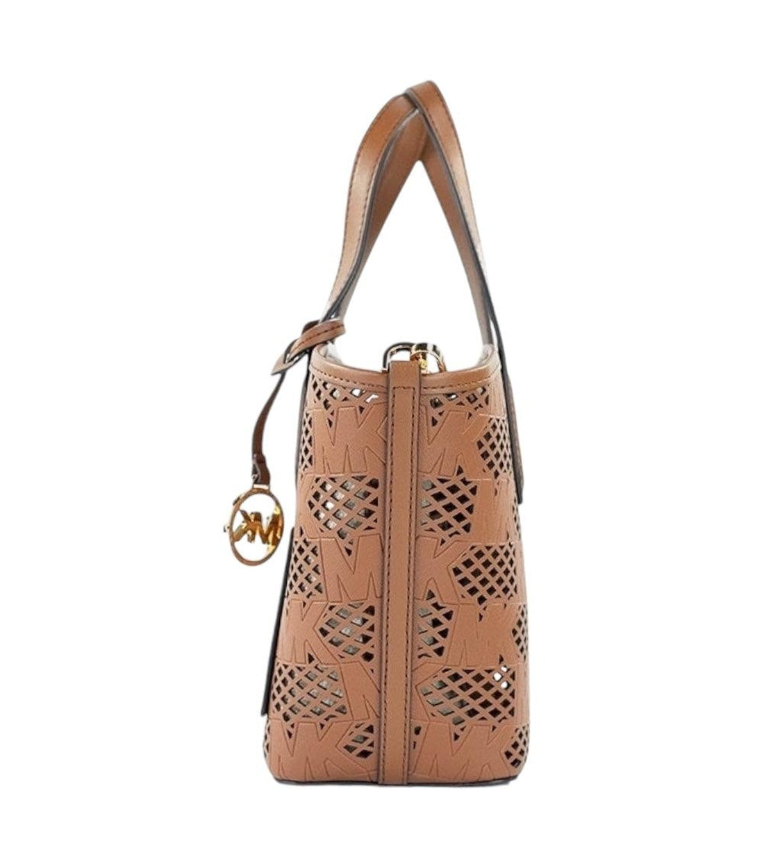 Michael Kors Kimber Bruin Messenger Handtas