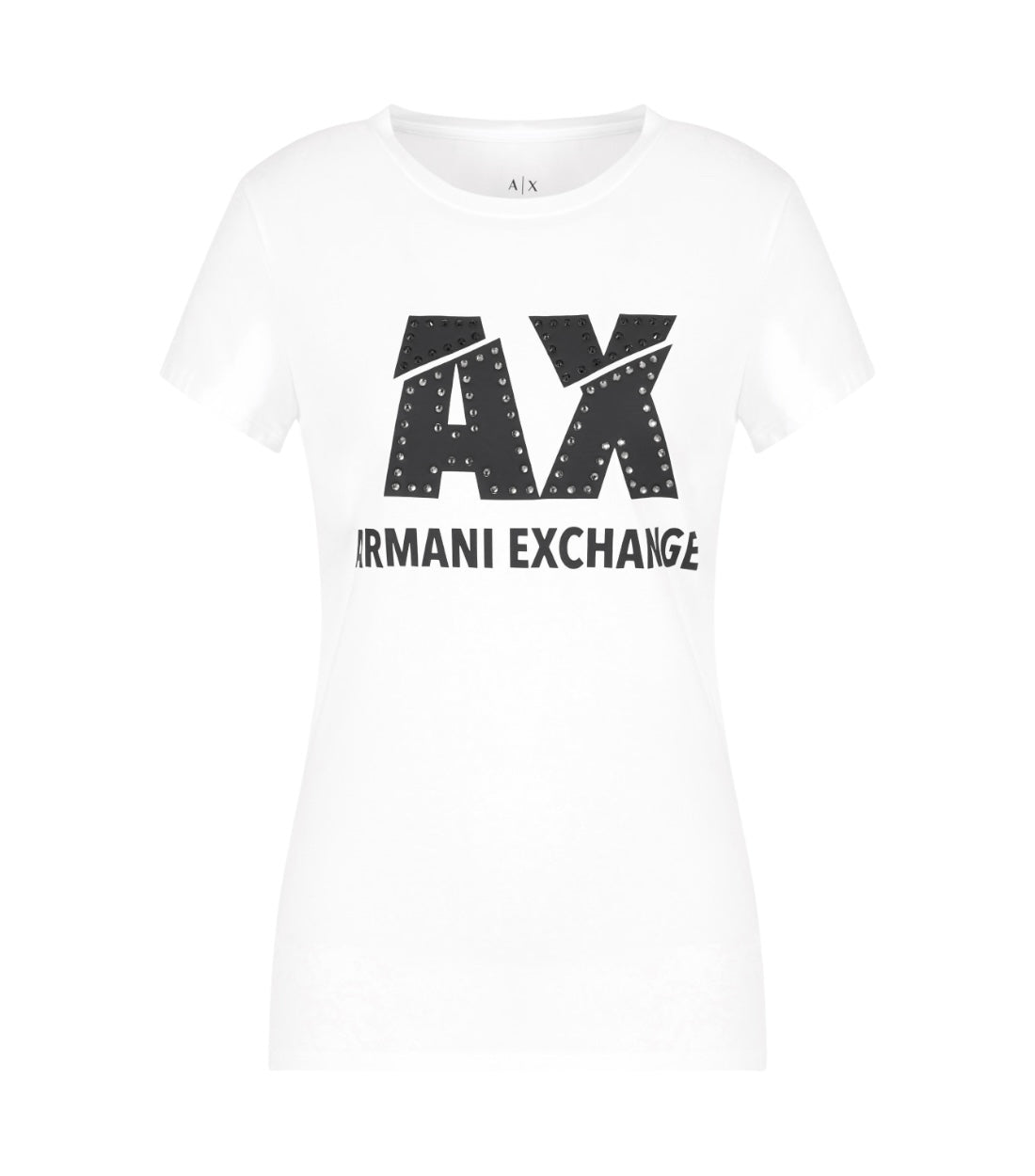 Armani Exchange Wit T-shirt Met Logo