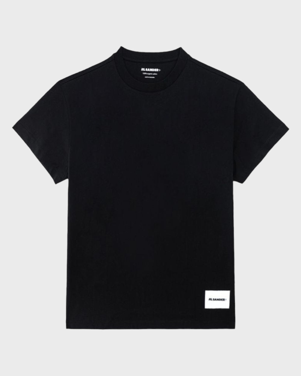 Jil Sander Zwart Organische T-Shirt