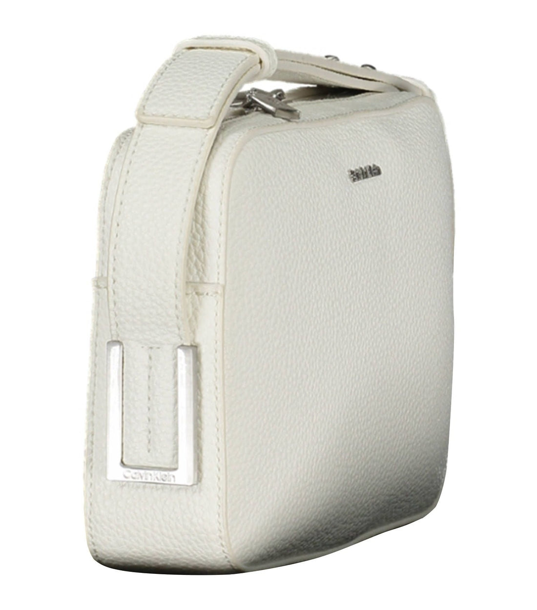 Calvin Klein Elegante Witte Schoudertas met Logo Detail