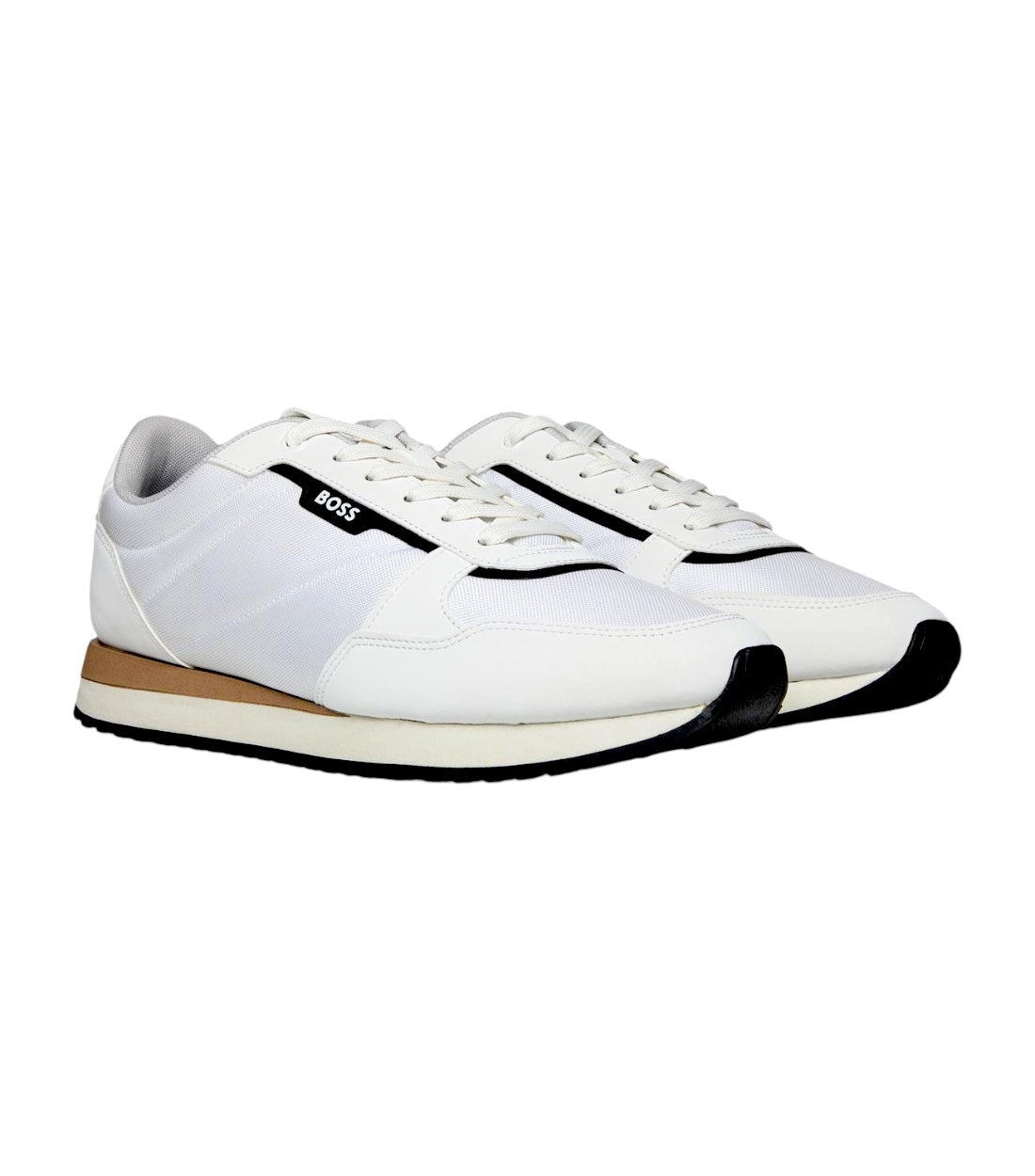 Hugo Boss Wit Polyester Icelin Sneaker