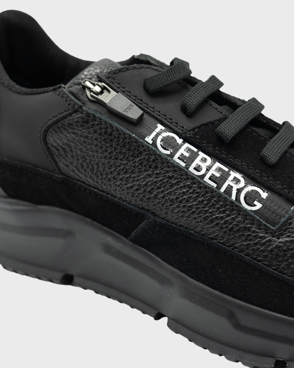 Iceberg Zwart Valencia Gregor Sneakers