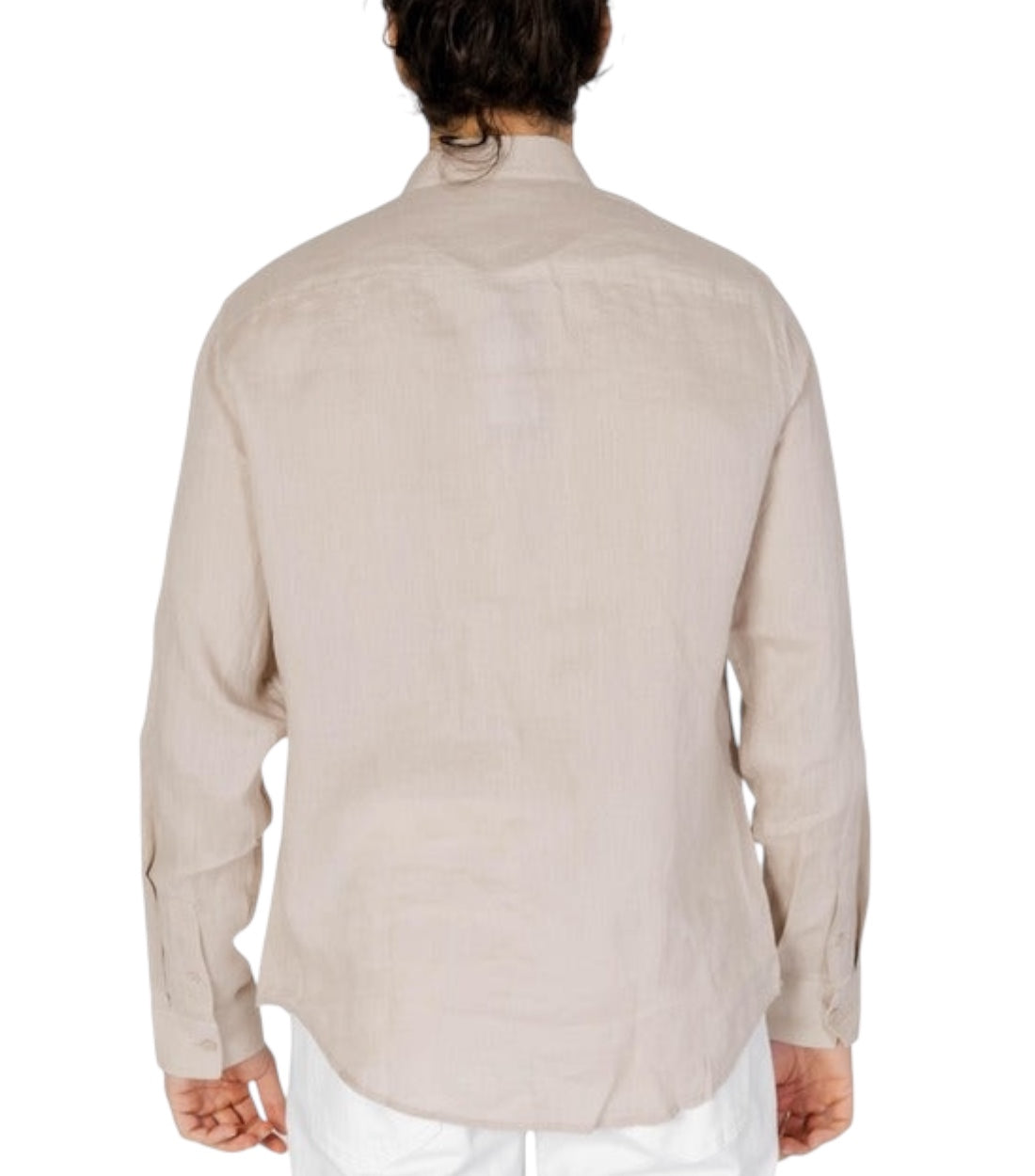 Armani Exchange Beige Blouse Long Sleeve