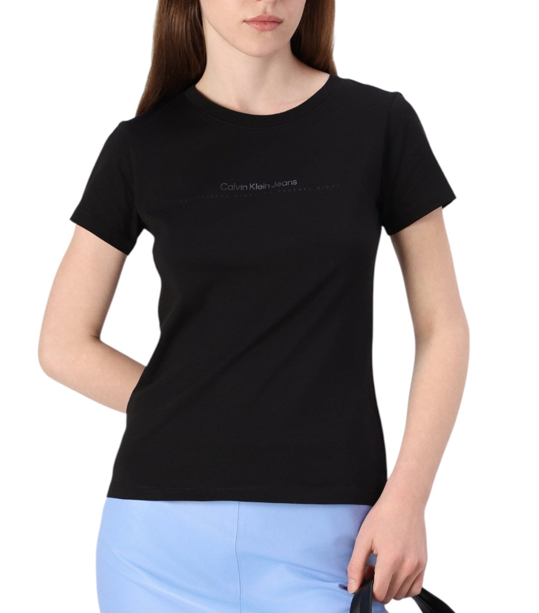 Calvin Klein Jeans Zwart T-shirt Met Logo