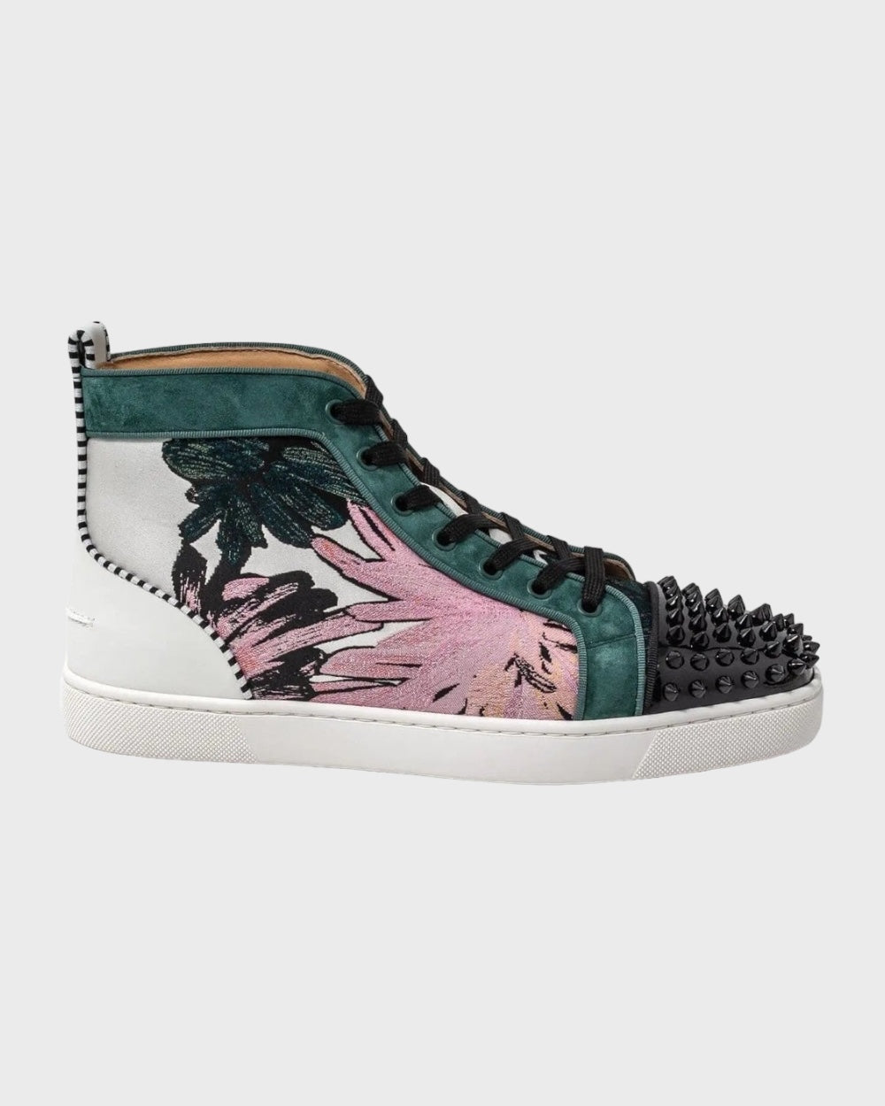 Christian Louboutin | Louis Orlato High Top Sneakers Met Studs