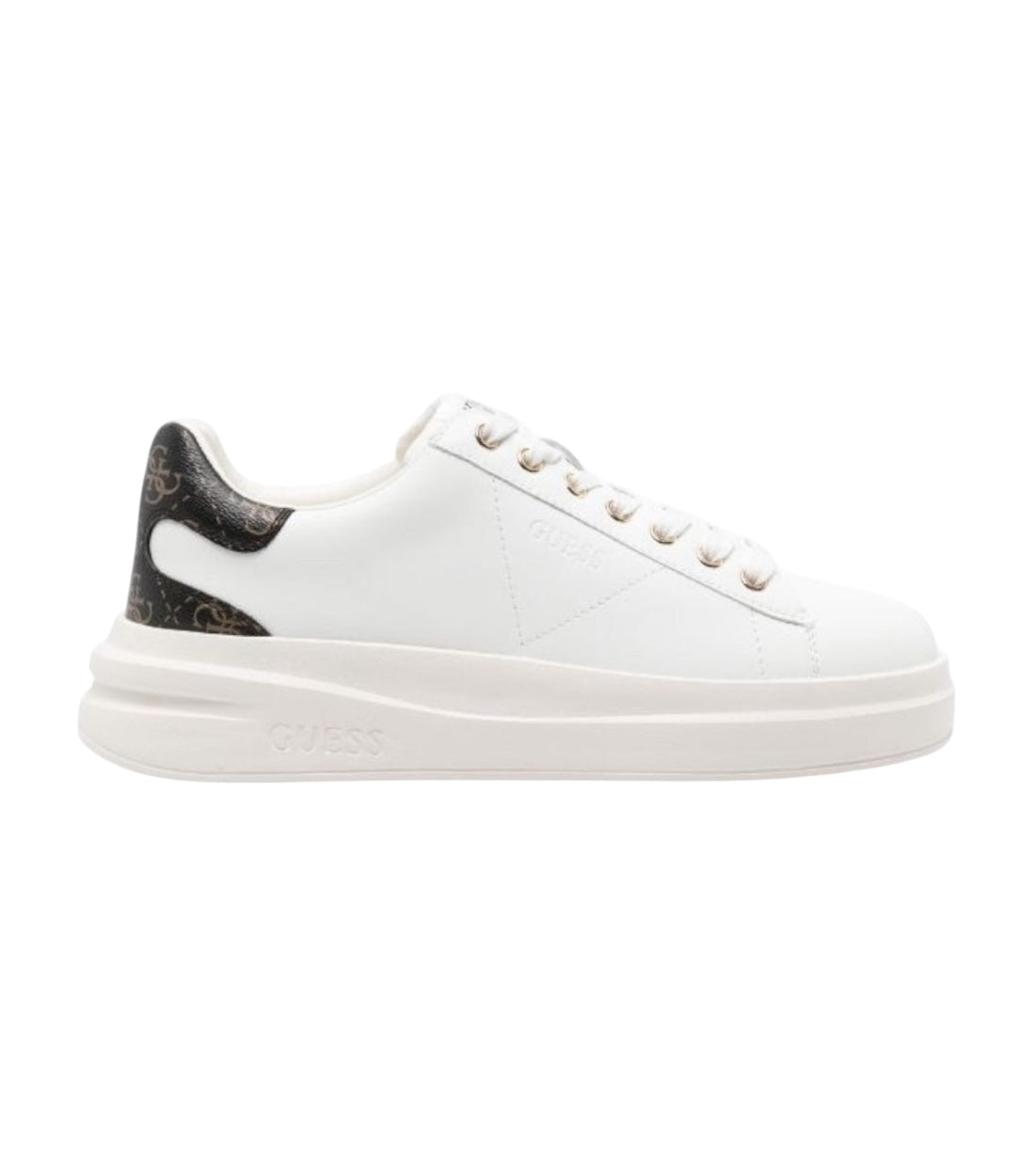 Guess Elbina Sneakers Van Echt Leer