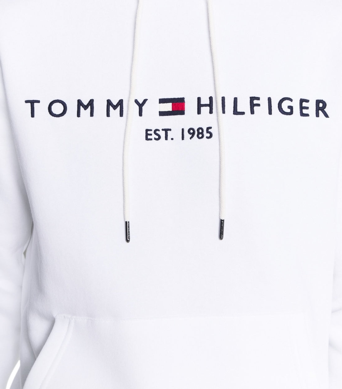 Tommy Hilfiger Jeans Wit Logo Hoodie