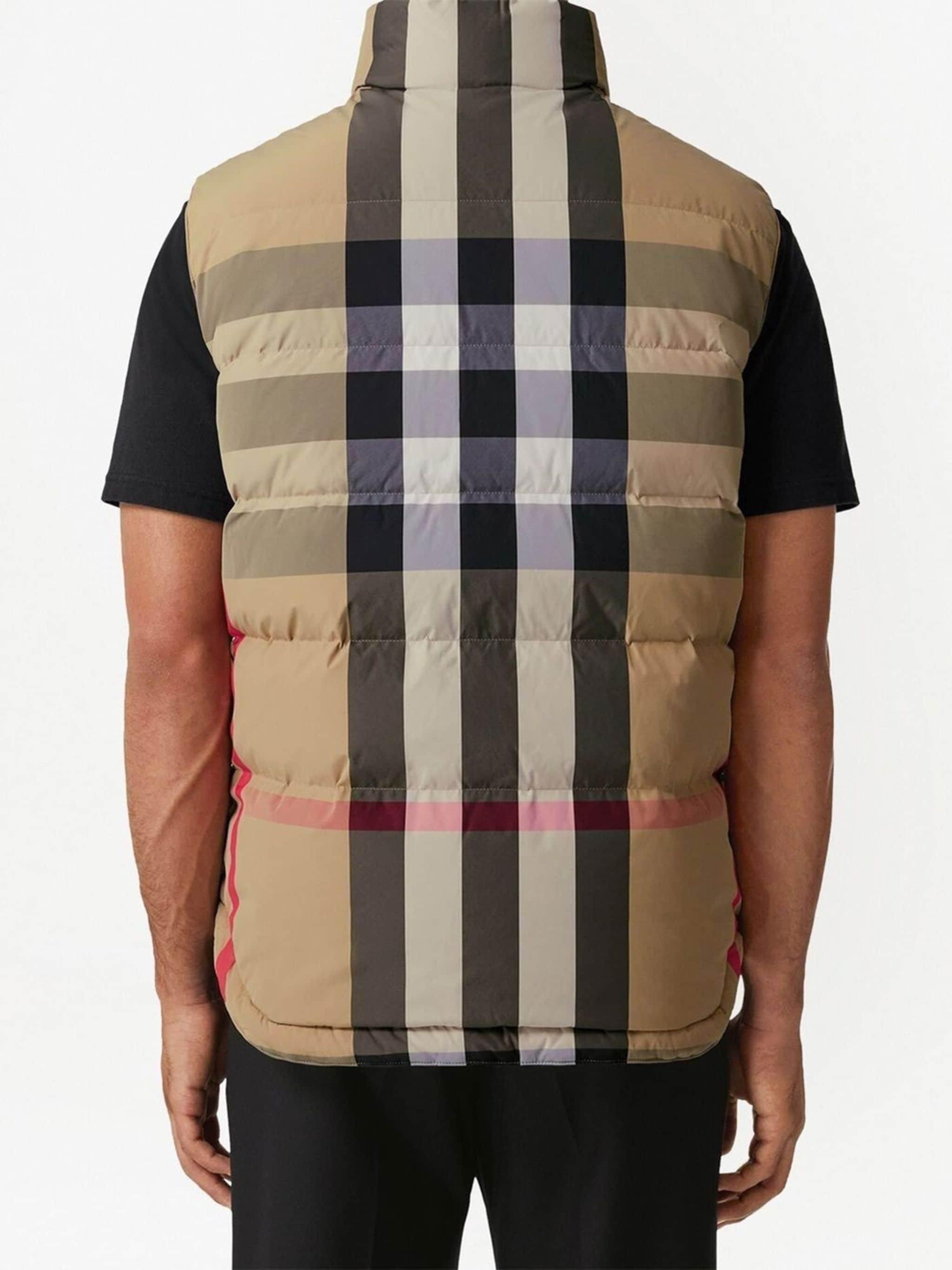 Burberry Omkeerbaar Bodywarmer Zwart/Beige