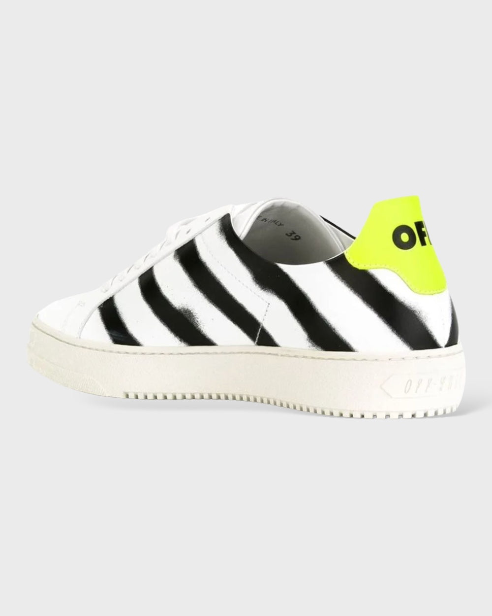 Off-White Wit Leren Dames Sneakers