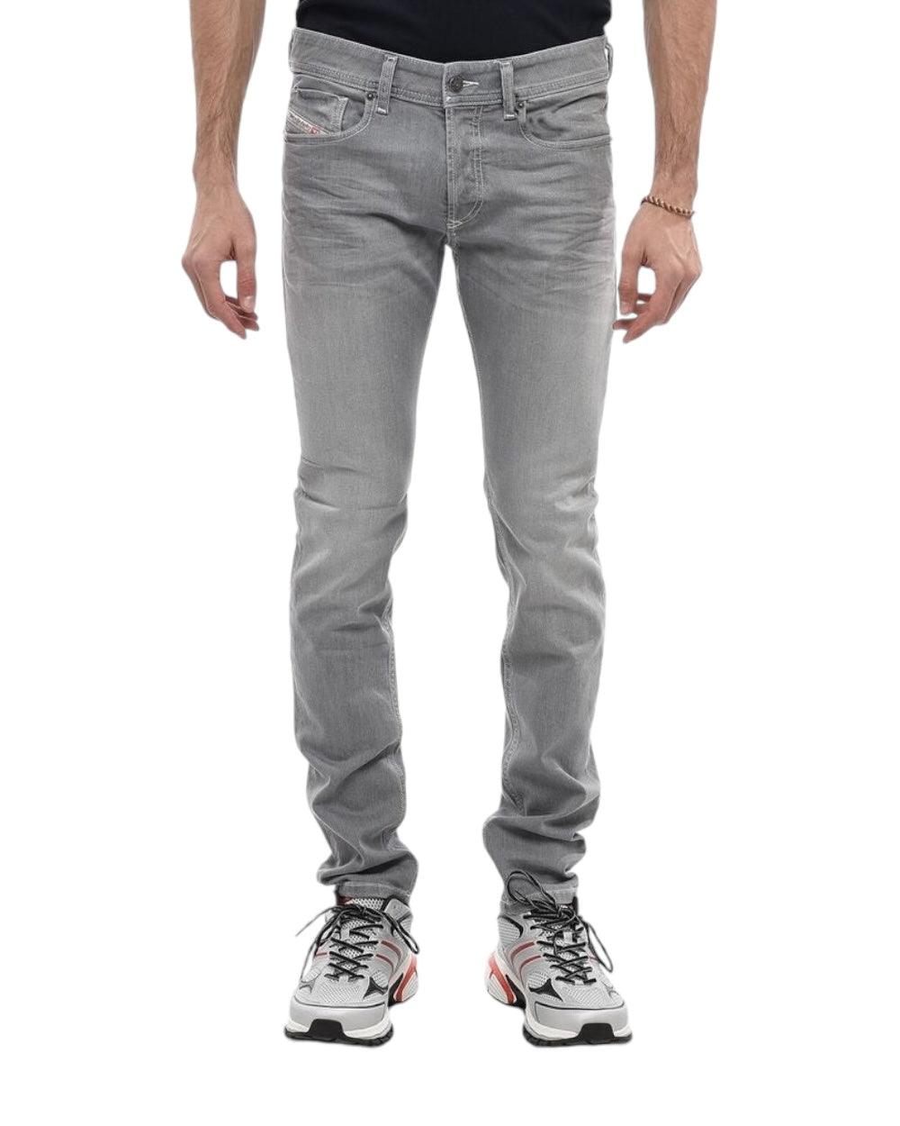 Diesel Grijs Sleenker-X skinny jeans