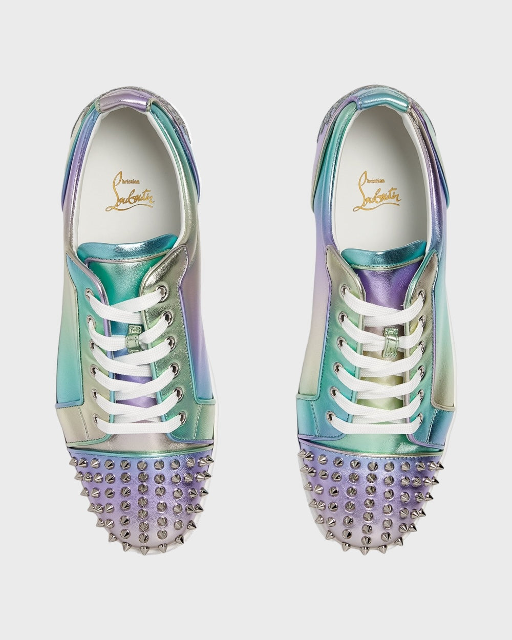 Christian Louboutin | Fun Louis Junior Meerkleurig Sneaker Met Studs