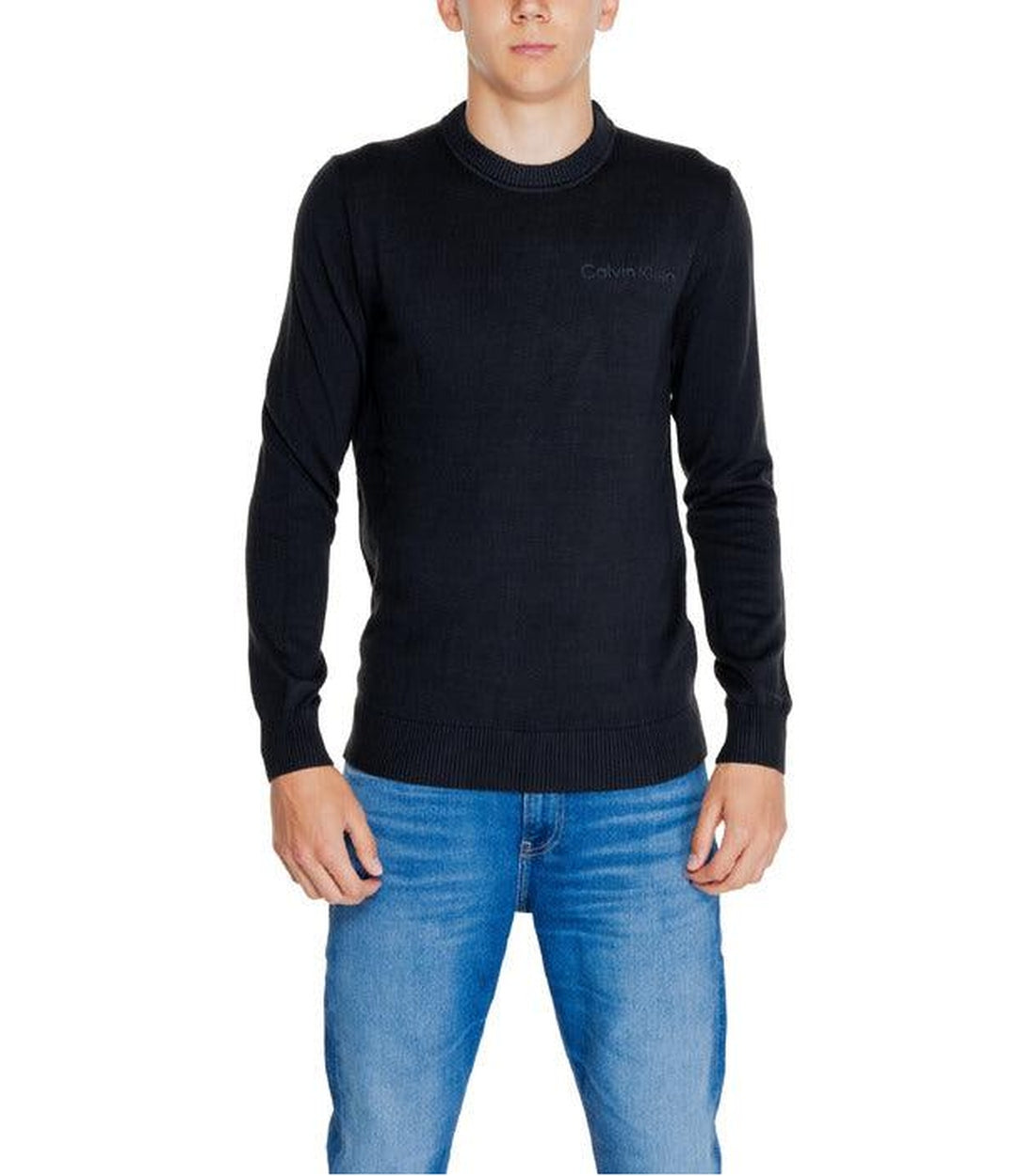 Calvin Klein Jeans Zwart Slim Fit Trui