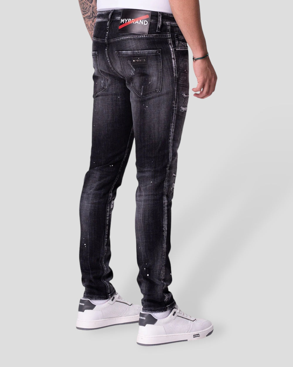 My Brand Zwart "The Red Line" Jeans