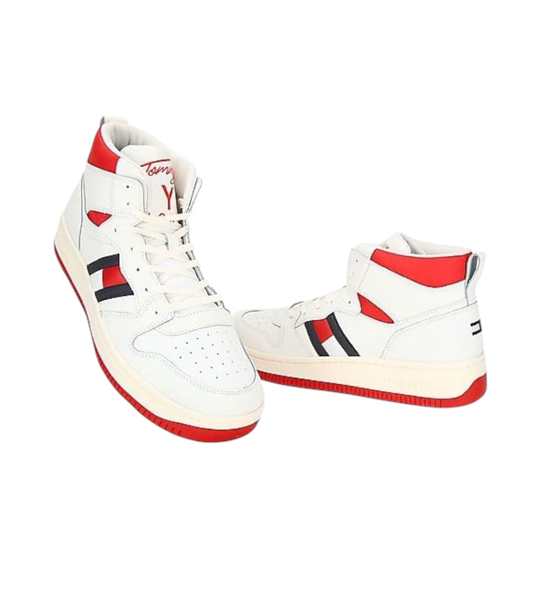 Tommy Hilfiger Jeans Vlag Logo High Top Sneakers