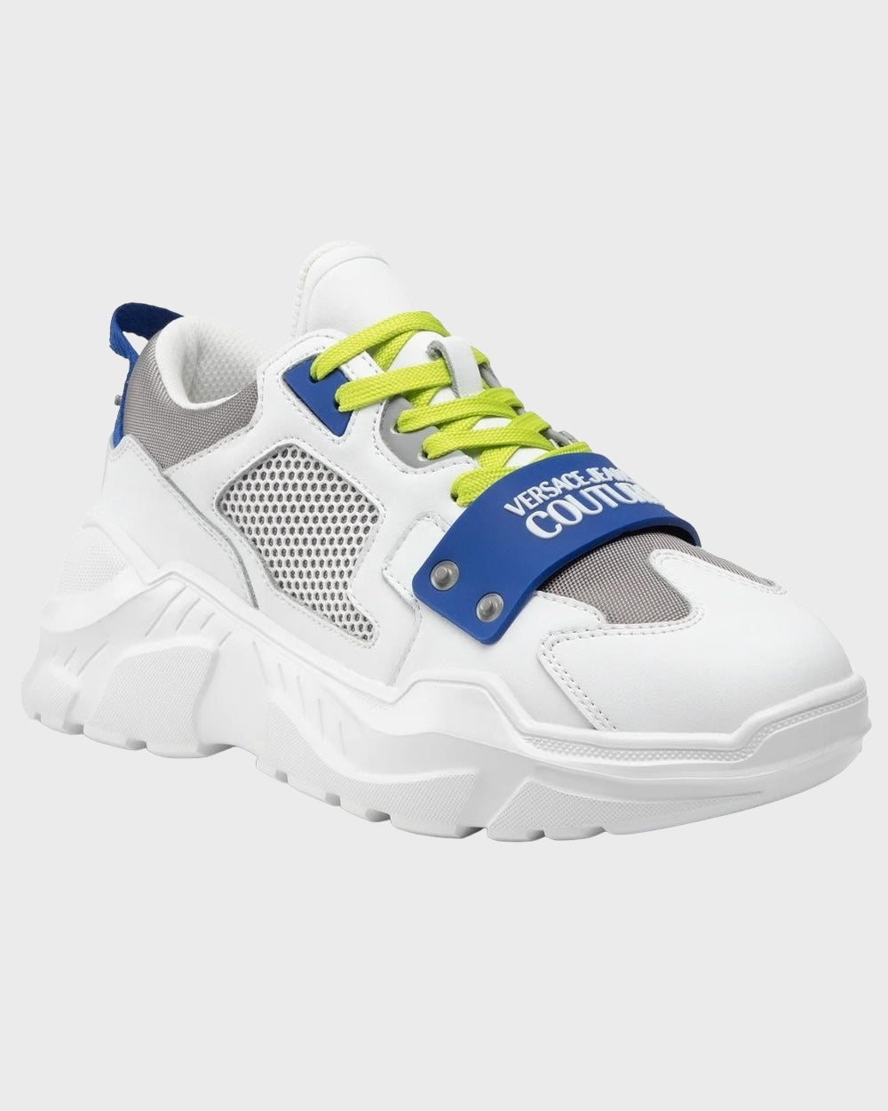 Versace Jeans Couture Wit/Blauw Sneakers