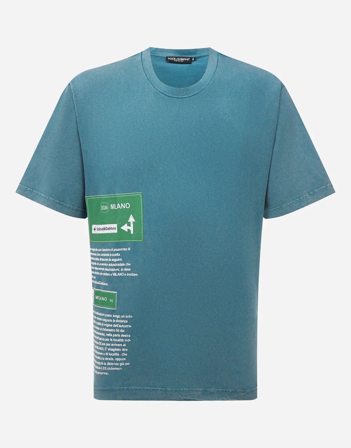 Dolce & Gabbana Blauw T-shirt