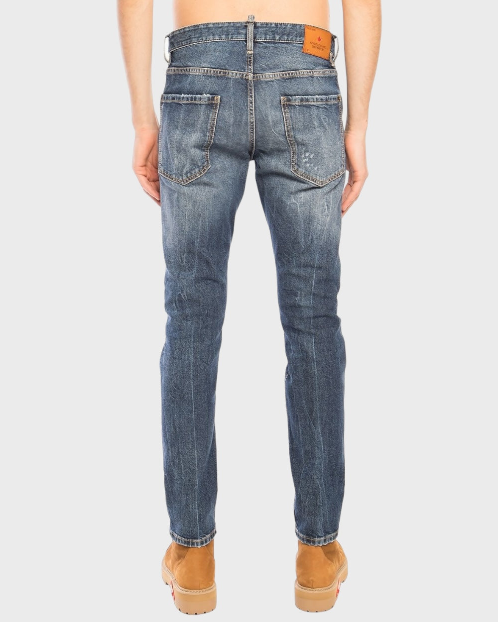 Dsquared2 Blauw Distressed 'Cool Guy Jean' Jeans