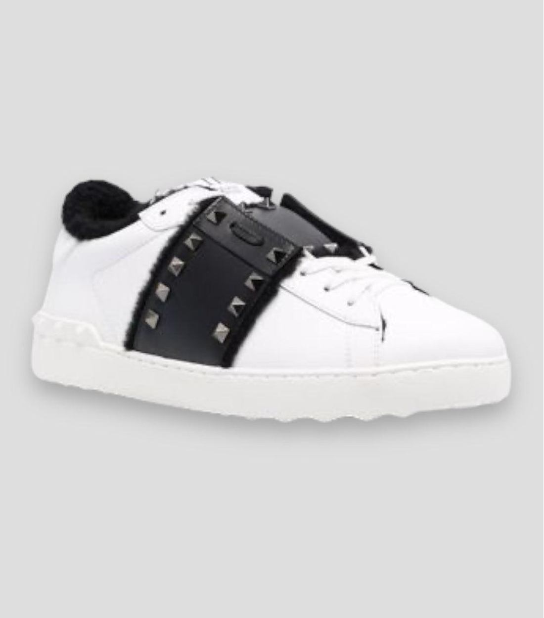 Valentino Open Untitled Sneakers Wit/Zwart