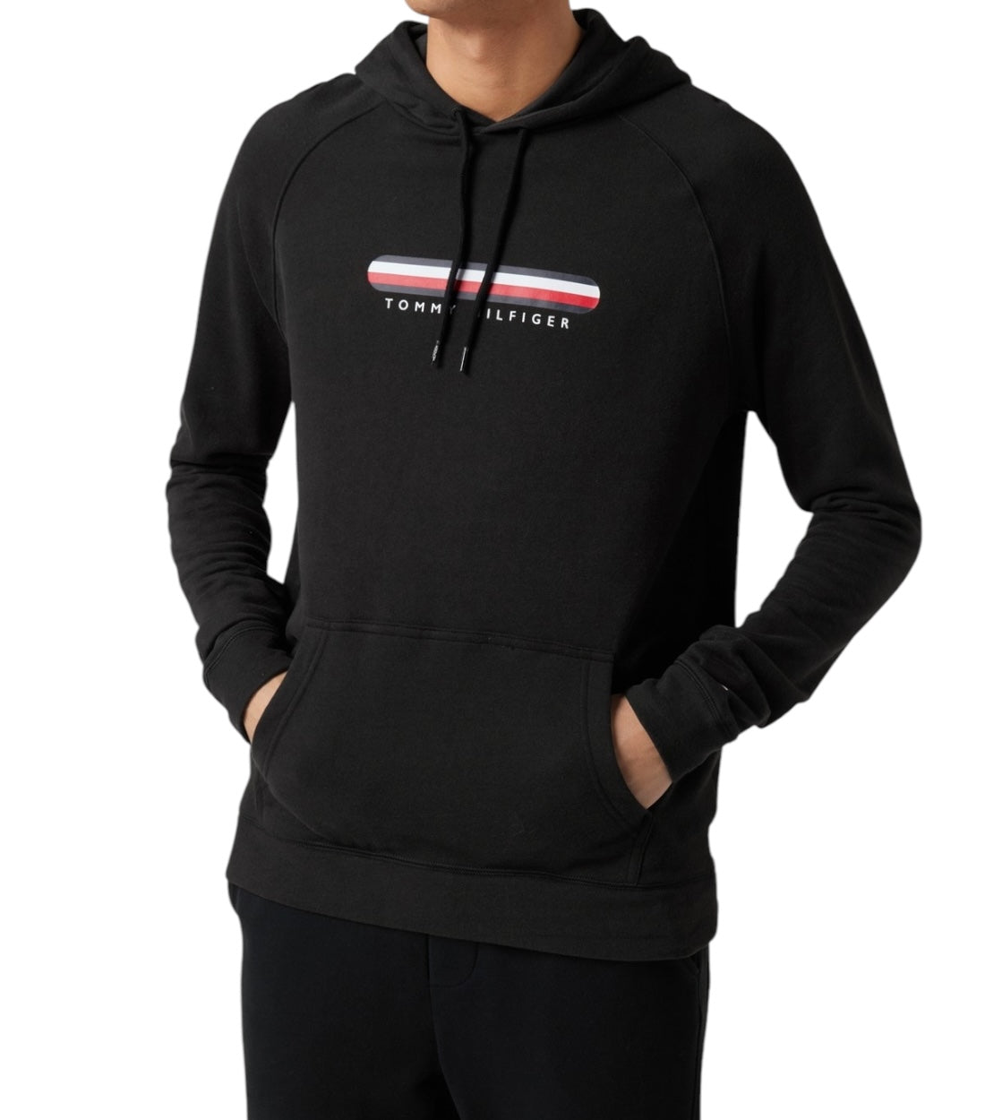 Tommy Hilfiger Zwarte Hoodie Met Logo