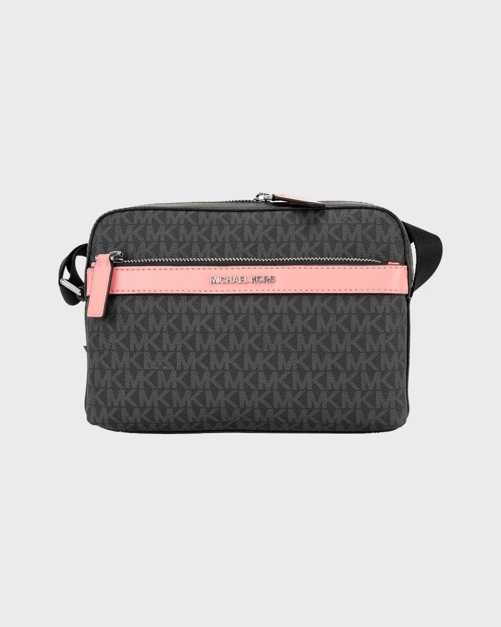 Michael Kors Cooper Zwart / Roze Crossbody Tas