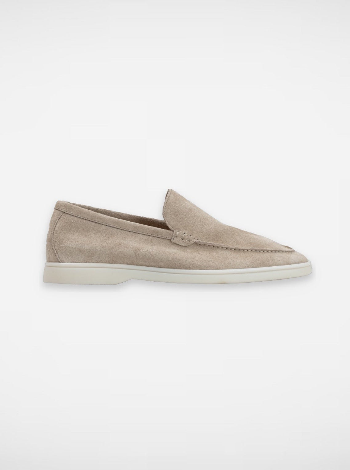 Mersino Originale Beige Suede Loafers