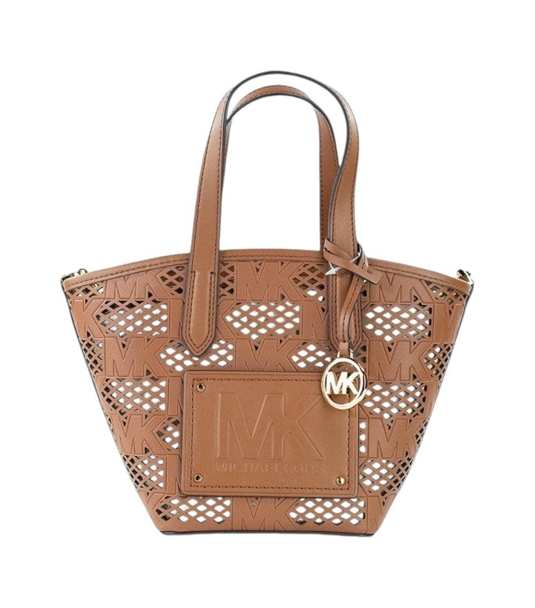 Michael Kors Kimber Bruin Messenger Handtas