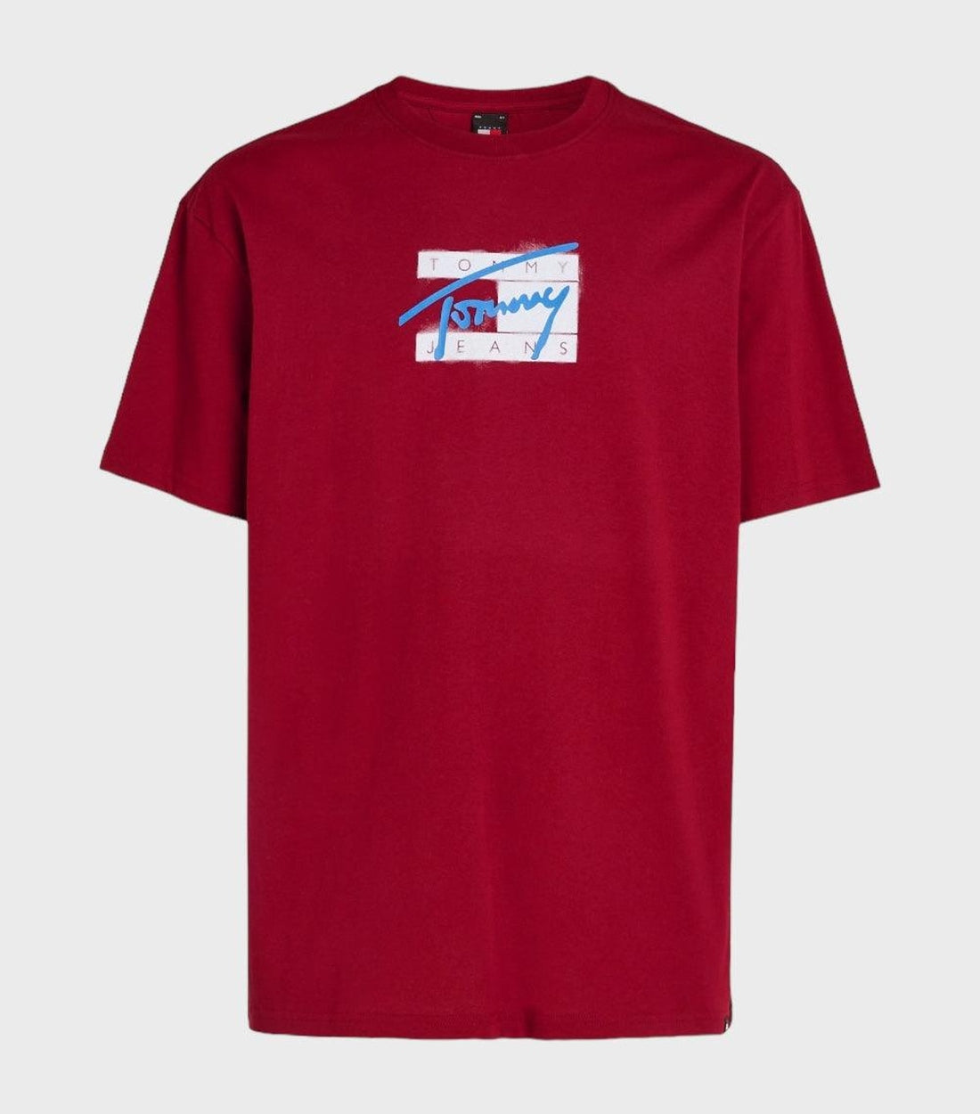 Tommy Hilfiger Bordeaux Street Flag T-shirt