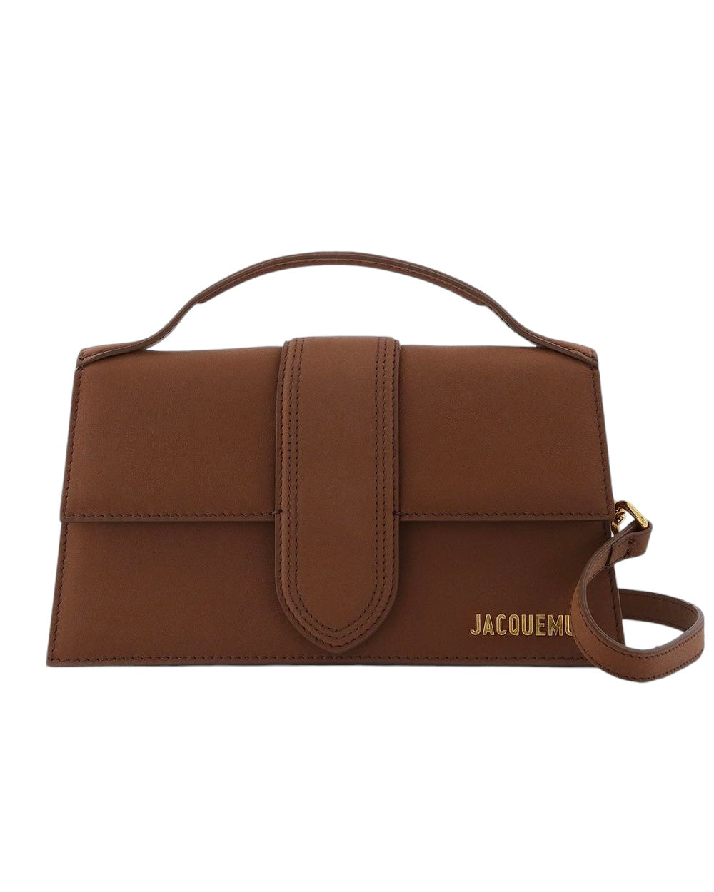 Jacquemus Bruin Le Grand Bambino Leren Handtas