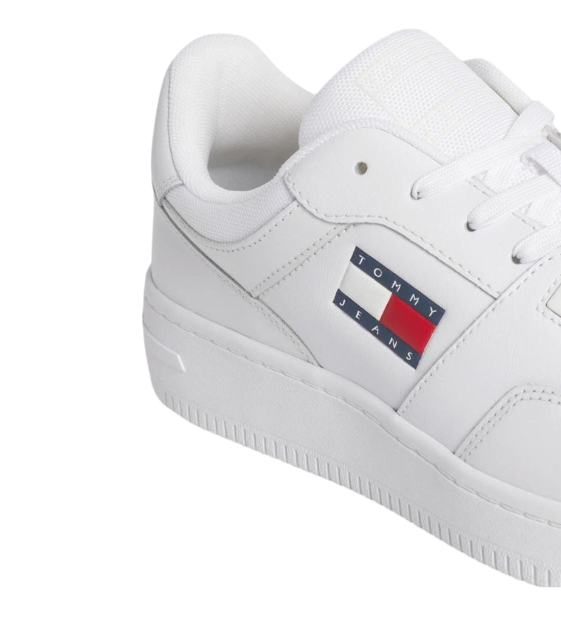 Tommy Hilfiger Wit Basic Sneakers