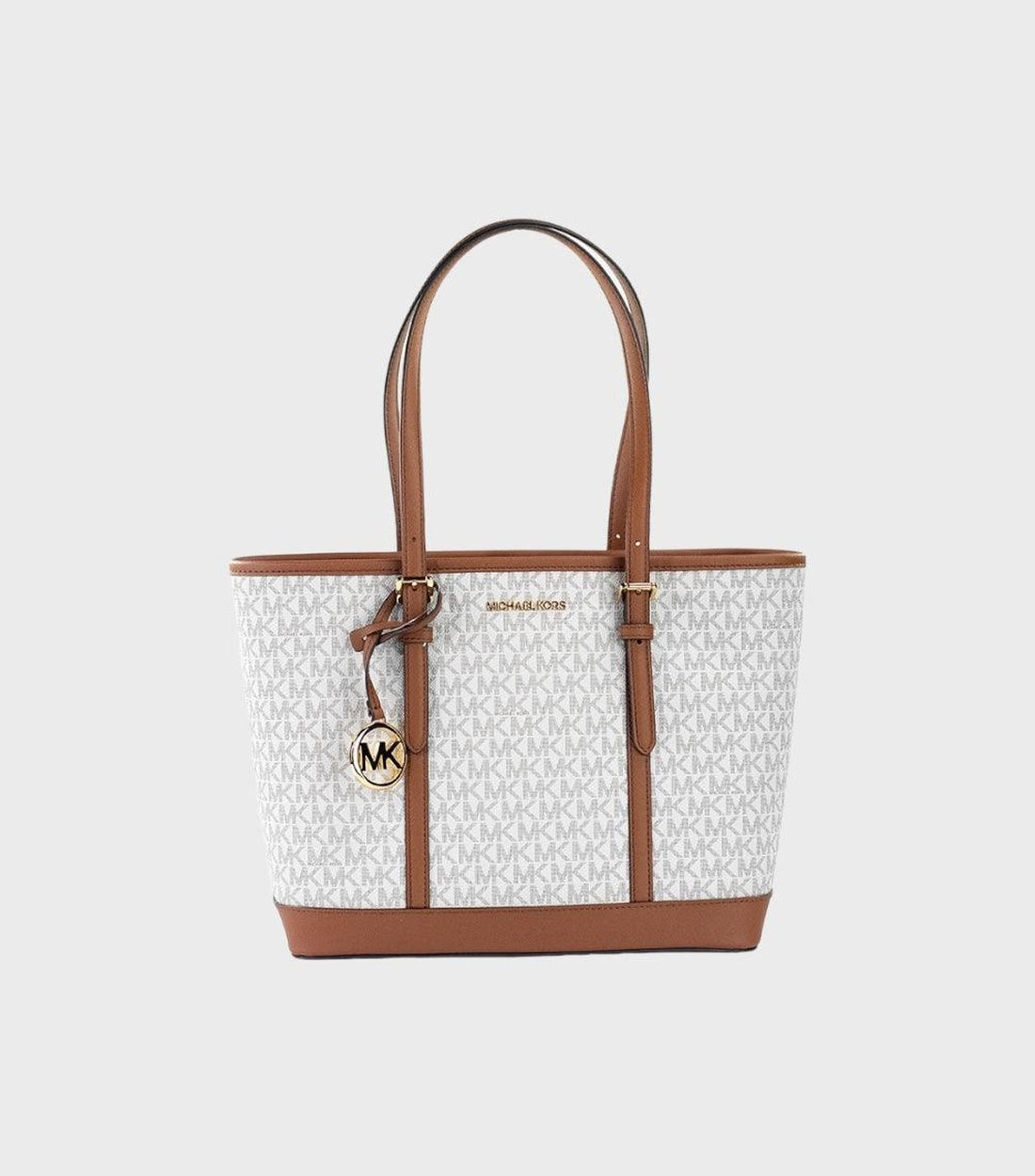 Michael Kors Jet Set Travel Bruin Handtas