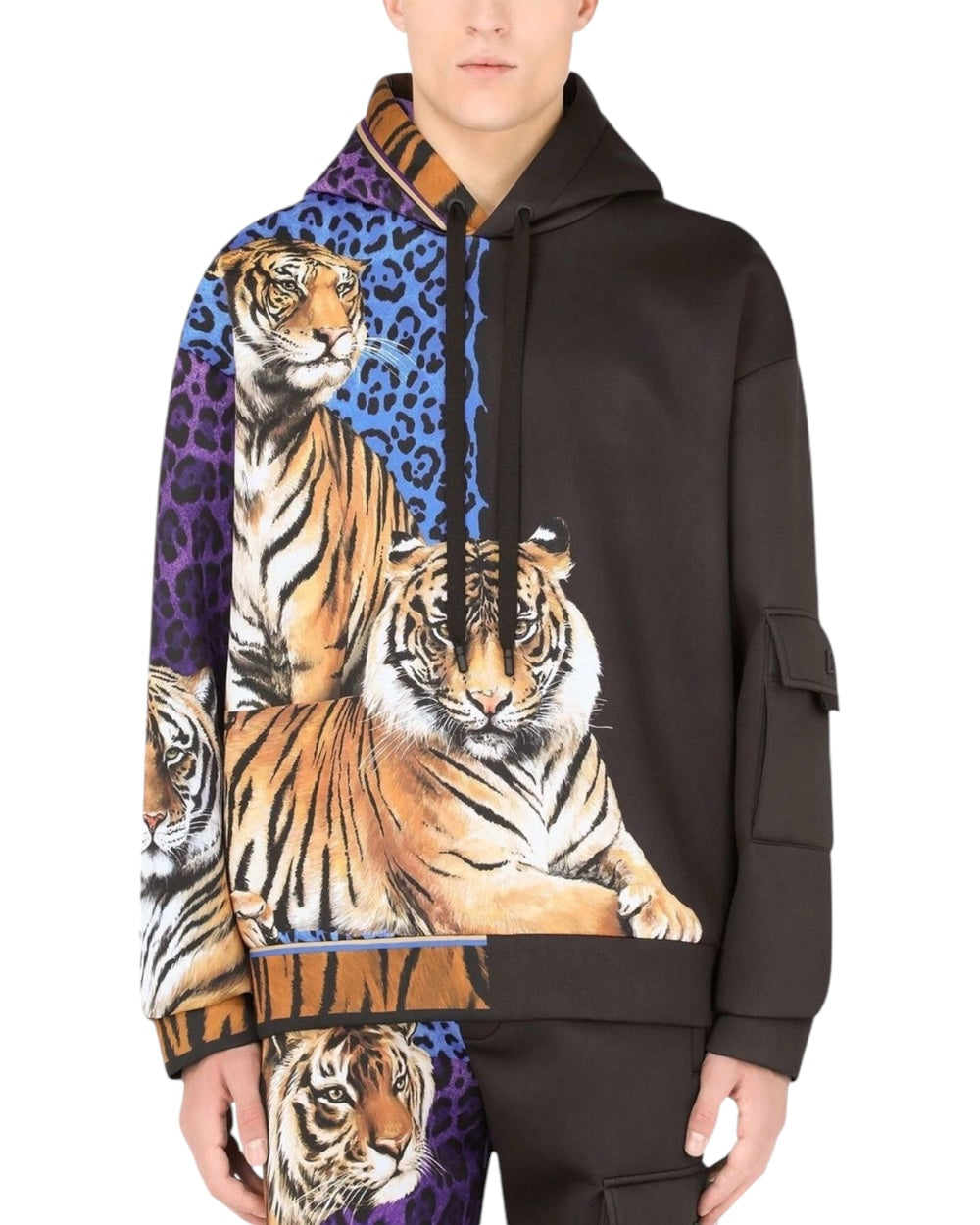 Dolce & Gabbana Tijger Print Hoodie