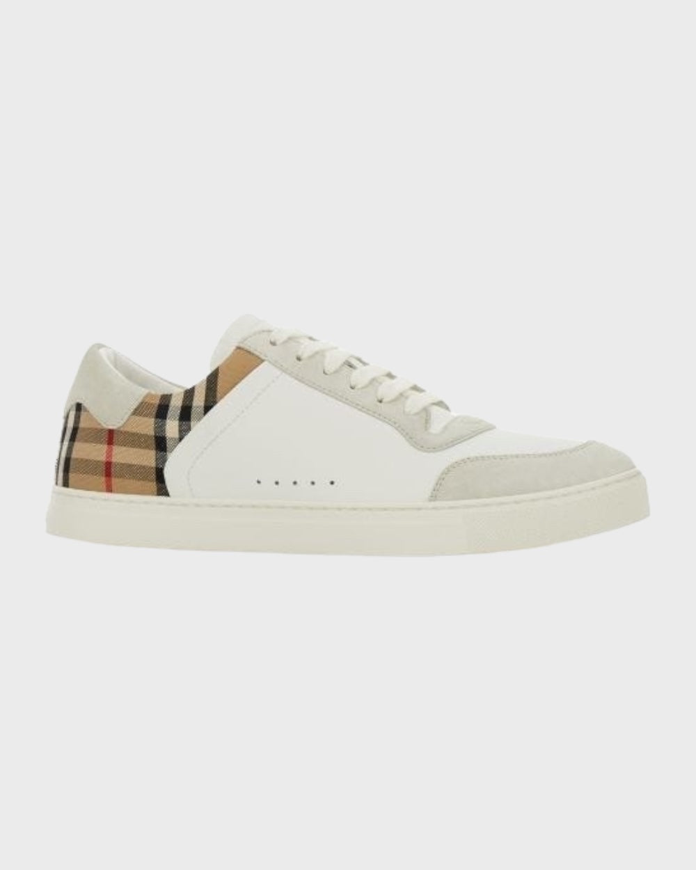 Burberry Wit Kalfsleren Sneakers