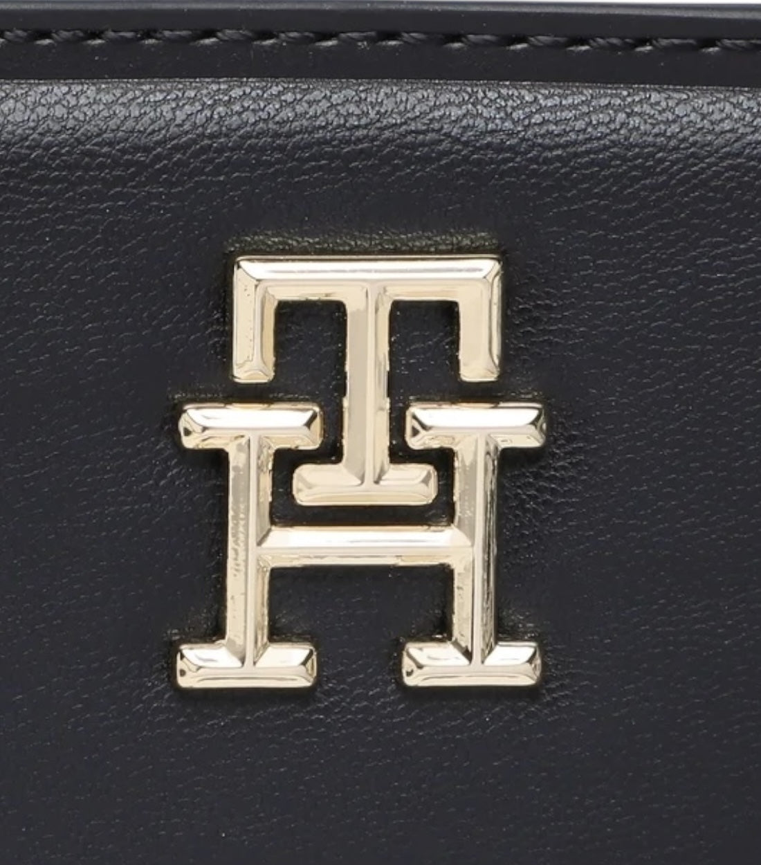 Tommy Hilfiger Stijlvolle Blauw Handtas met Contrasterende Details