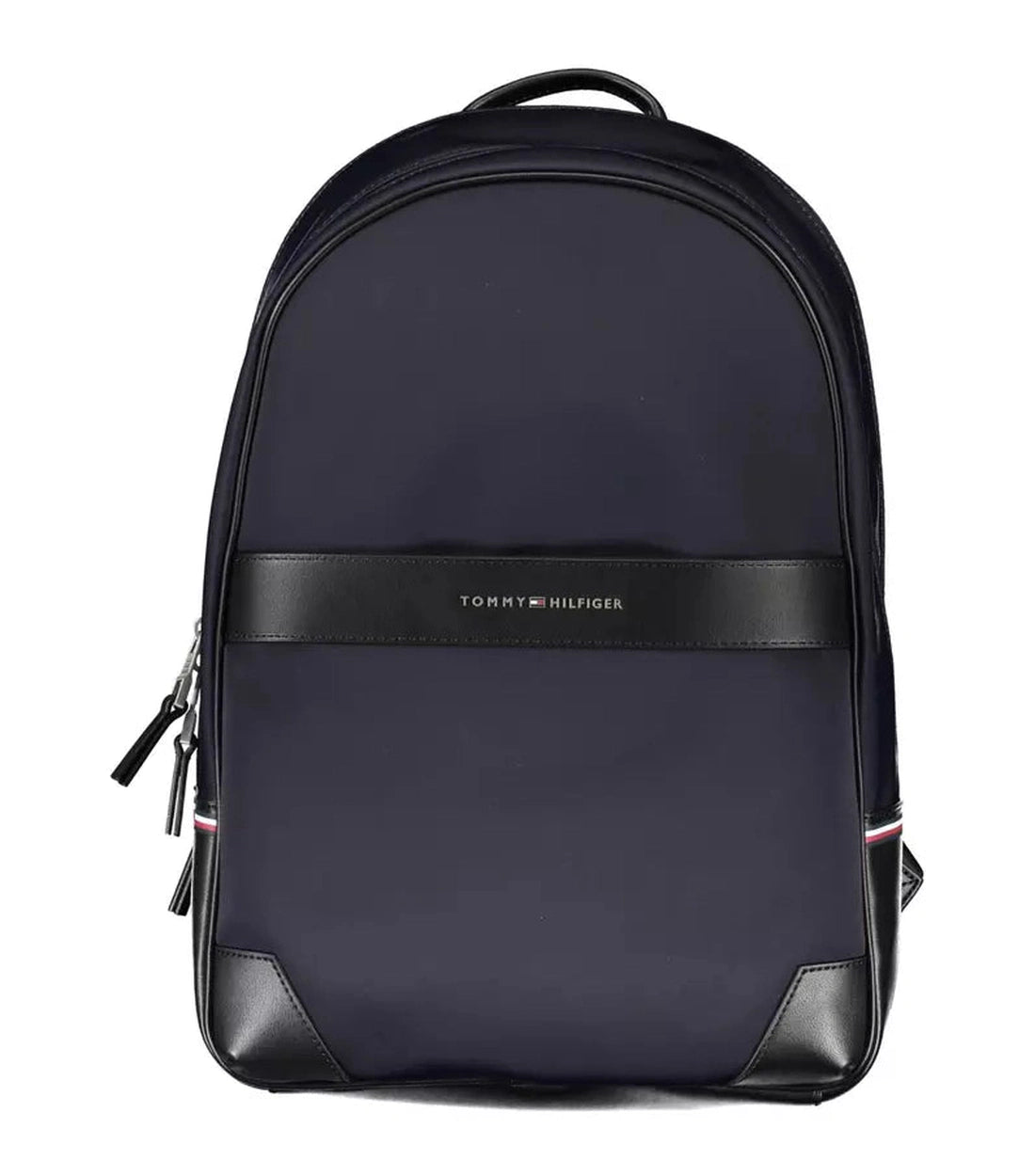 Tommy Hilfiger Elegante Blauwe Stadsrugzak met Laptopvak