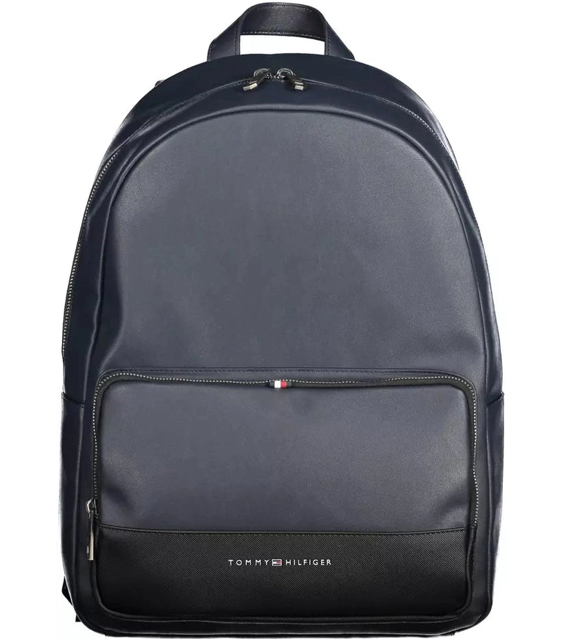 Tommy Hilfiger Stijlvolle Blauwe Rugzak voor Laptop met Urban Design