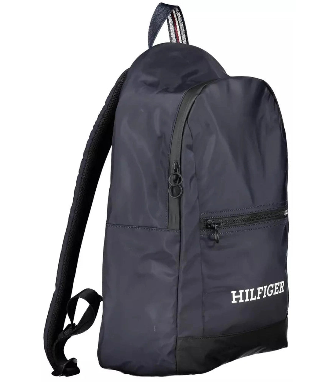 Tommy Hilfiger Elegante Blauwe Rugzak met Laptopvak