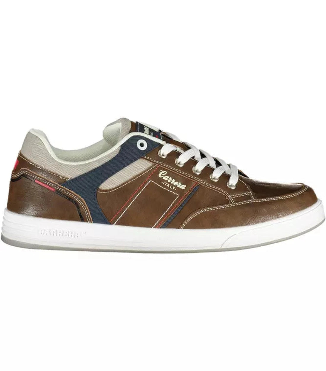 Carrera Bruine Eco Leer Heren Sneakers