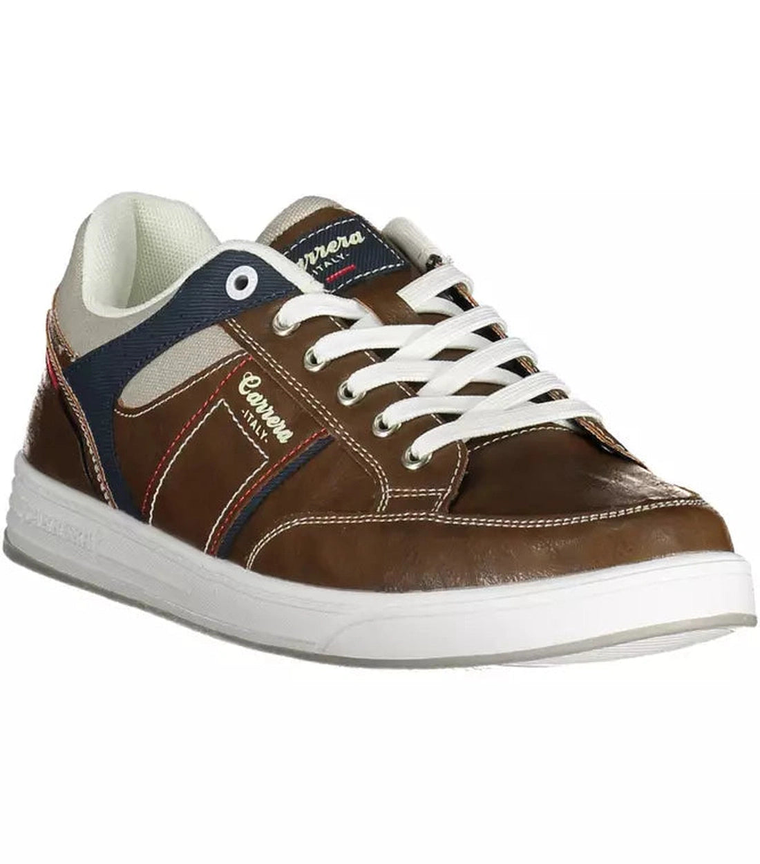 Carrera Bruine Eco Leer Heren Sneakers